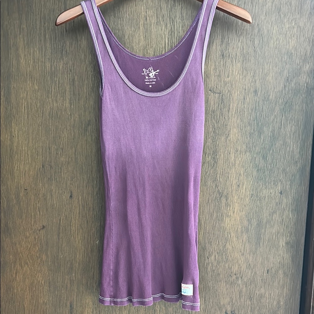 True Religion Lavender Tank Top